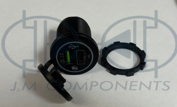 CARGADOR USB + TIPO C CONVERTI